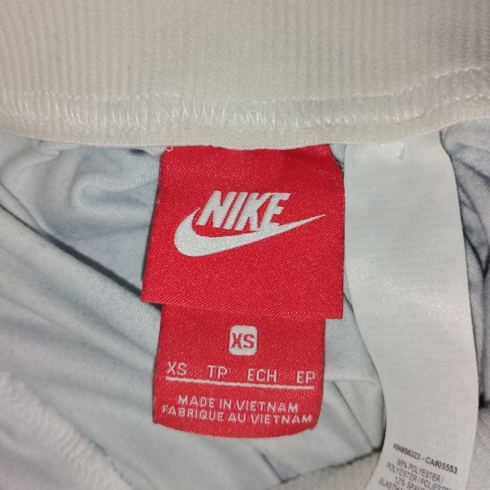 Nike blue and white yoga pants
